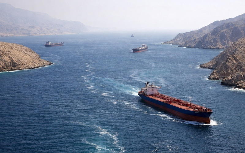 Biểu Đồ Căng Thẳng Hormuz Ảnh Hưởng Vận Chuyển Đường Biển