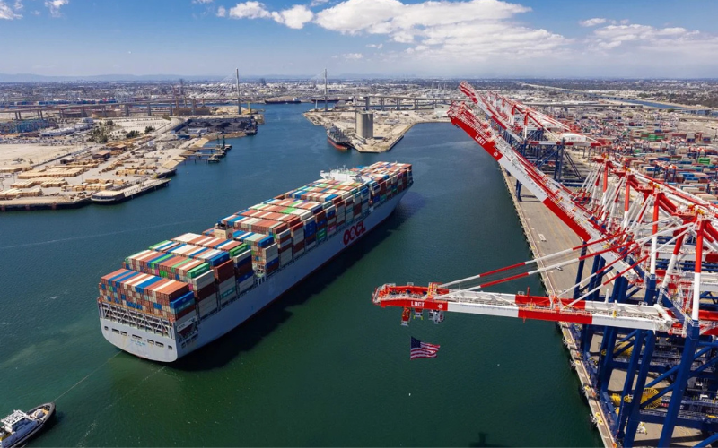Cảng Long Beach Nhận Vận Chuyển Container Từ Việt Nam
