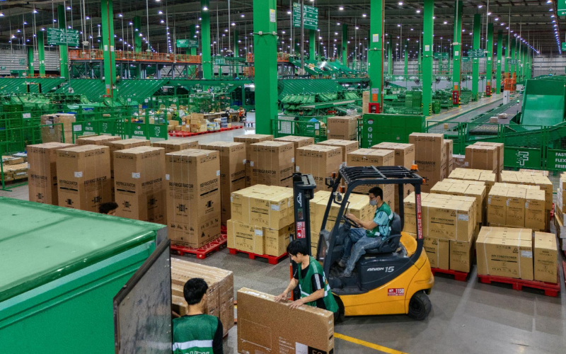 Hoạt động chia nhỏ lô hàng tại nước thứ ba mà không làm thay đổi xuất xứ EVFTA.