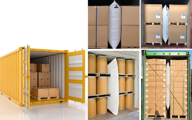 Hàng hóa được đóng gói an toàn trong container giảm thiểu hư hỏng khi vận tải đường biển.