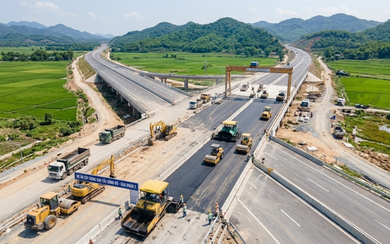 Đẩy Nhanh Thi Công Đường Cao Tốc