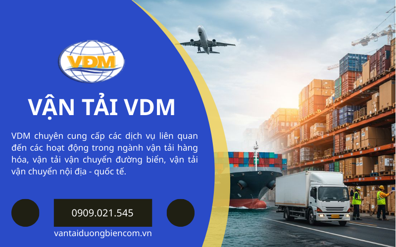 VDM Forwarder cung cấp dịch vụ kho bãi và vận chuyển hàng hoá nội địa uy tín, chuyên nghiệp.