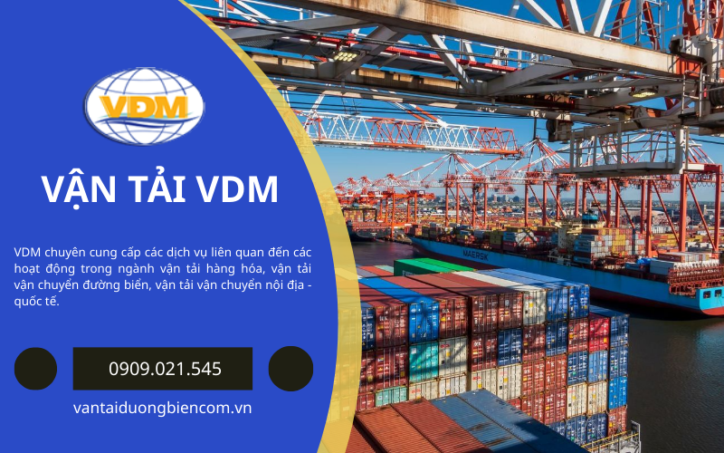 VDM Forwarder Cam Kết Đồng Hành Cùng Doanh Nghiệp Mang Đến Các Giải Pháp Vận Tải Nội Địa Tối Ưu Nhất.