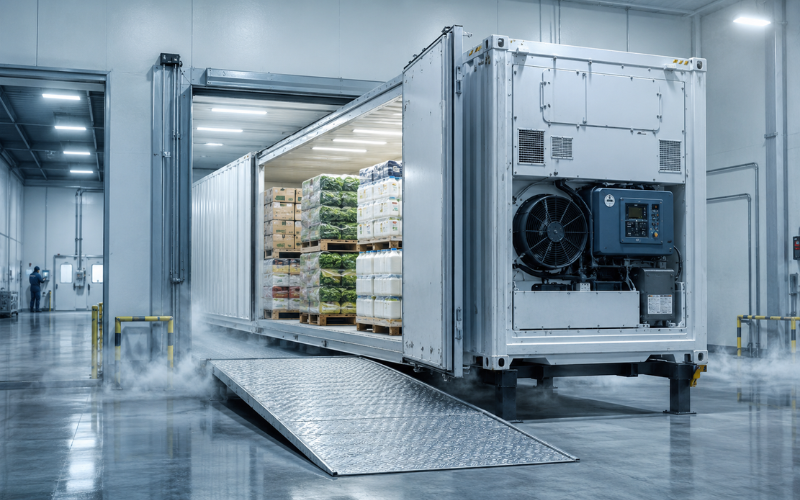 Dòng thiết bị làm lạnh tiêu chuẩn thường gọi là reefer