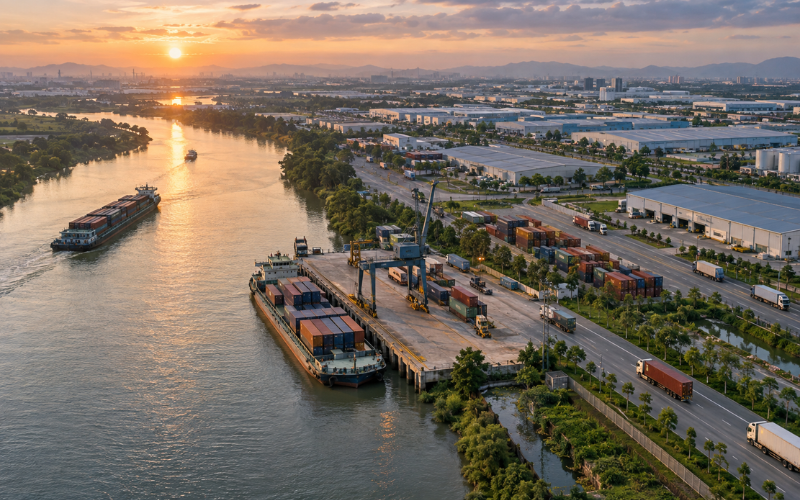 Hạ tầng logistics đồng bộ tại địa phương