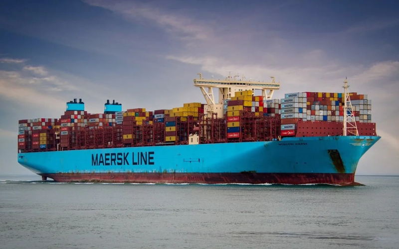 Hãng Tàu Maersk Dẫn Đầu Vận Tải Container