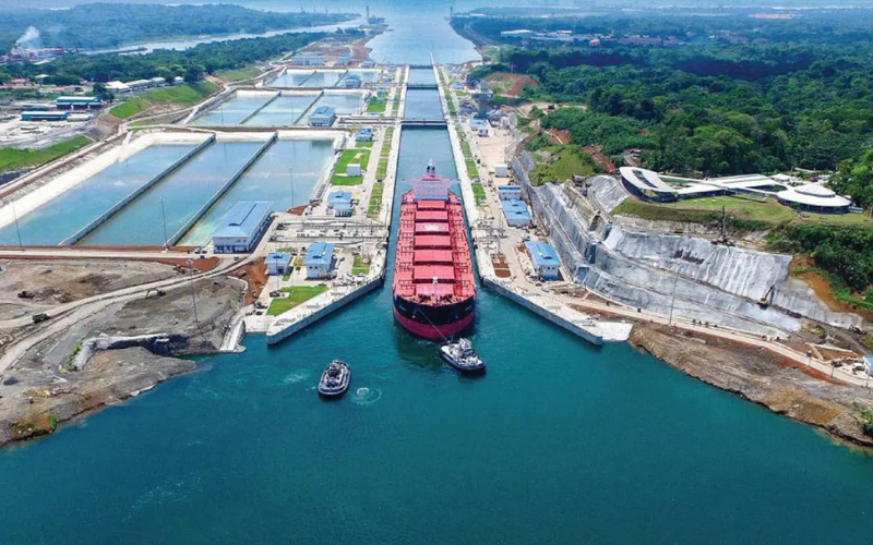 Kênh Đào Panama Ảnh Hưởng Vận Tải Đường Biển