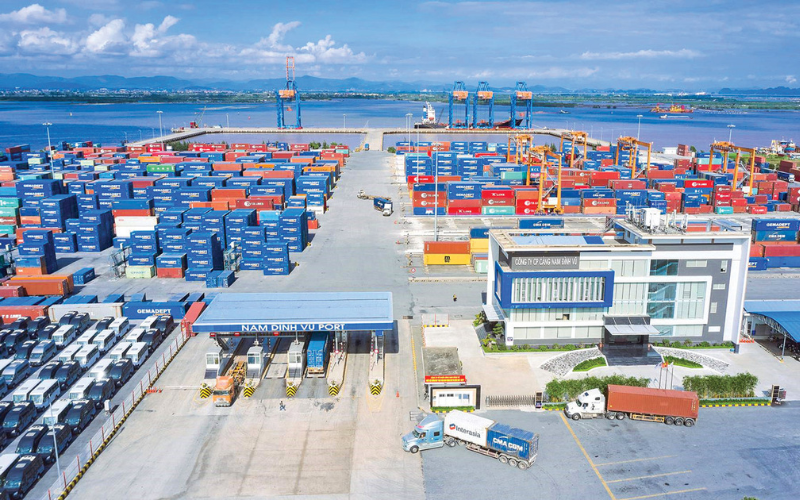 Phân Bố Cảng Cạn Phục Vụ Vận Tải Biển