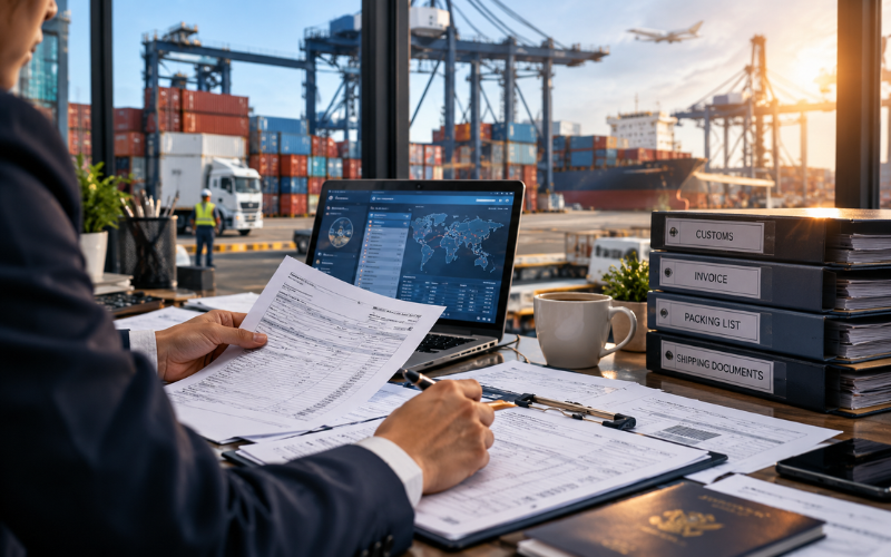 Quy Trình Xử Lý Các Sự Cố Chậm Thông Quan Quốc Tế