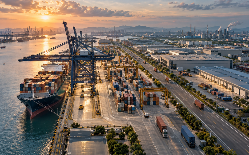 Vai trò hạ tầng logistics trong nền kinh tế