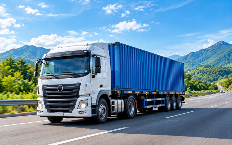 Vận Chuyển Hàng Hóa Đường Bộ Bằng Xe Tải Và Container