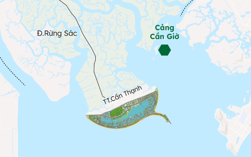 Vị Trí Chiến Lược Cảng Cần Giờ Vận Chuyển Đường Biển