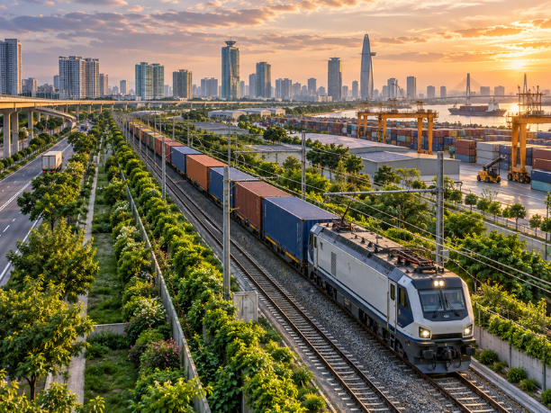 Quy Hoạch Đường Sắt TPHCM Giúp Đẩy Mạnh Vận Tải Logistics 